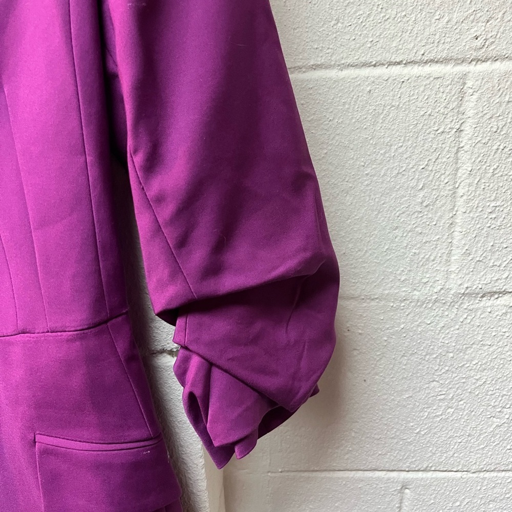 Zara Women's Vibrant Purple Blazer Romper - Picture 6 of 7